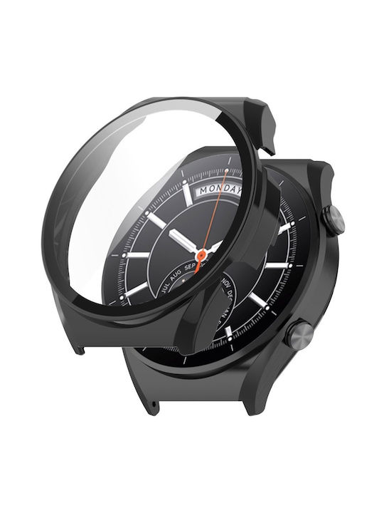 Tragbare Hülle + Glas 2 1 Xiaomi Uhr S1 Schwarz