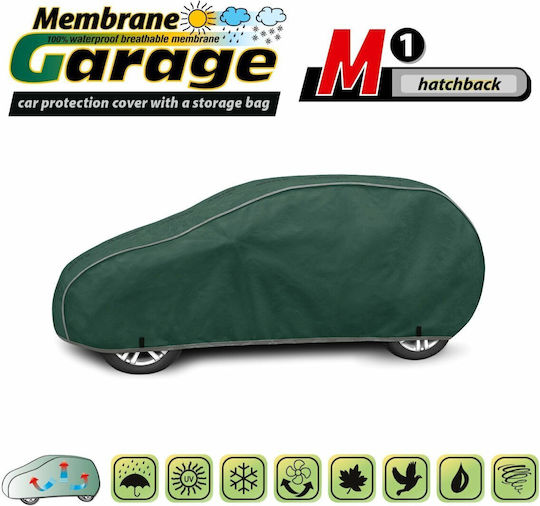Membrane Garage Full Car Cover Completely Waterproof Breathable M1 Hatchback