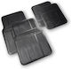Set 4 Covorașe Auto Universale Kiwari Tough Negru