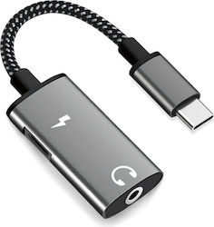 Techsuit USB-C male σε 3.5mm female