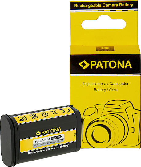 Patona Battery Leica Q2 Q3 SL2 SL2S BP-SCL6 LC-SCL6 19 531