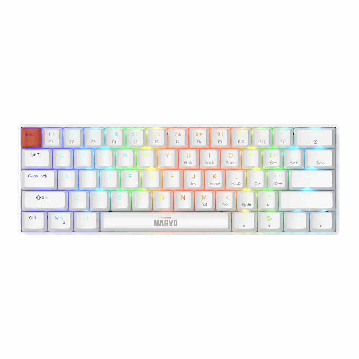 Marvo Saber 61 KG933G Gaming Tastatură Mecanică cu Jixian Red