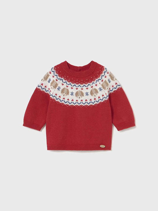 Mayoral Kinderpullover Langarm Red