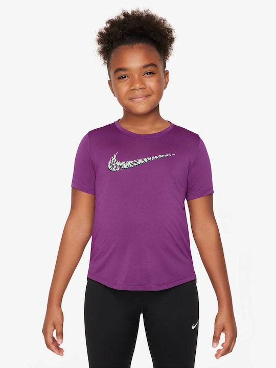 Nike Bluză pentru copii Dri-Fit Cu mânecă scurt...