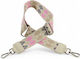 Verstellbarer Taschenriemen Lederdetails Beige S
