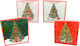 Paper Christmas Bag for Gift Multicolored 38x20x38cm. 12pcs