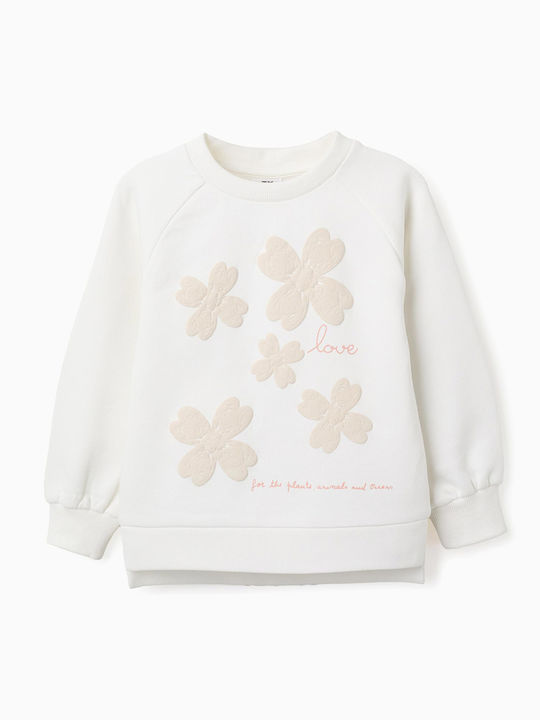 Zippy Kids Sweatshirt Ecru
