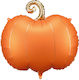 Μπαλόνι Halloween Foil Jumbo Πορτοκαλί 62εκ.