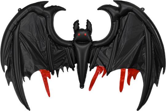 Μπαλόνι Halloween Foil Jumbo Κόκκινο Νυχτερίδα 120εκ.