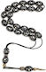 Roloi Komboloi Ebony Worry Beads with 21 Beads Black 34cm