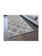 Linea Home 2569 Rutschfestes Rechteckiges Wohnzimmer Teppich Grau 140x200cm