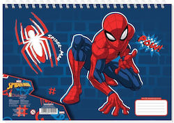 Μπλοκ Ζωγραφ Spiderman Α4 30φυλ 2σχ