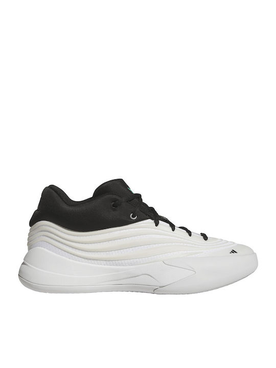 adidas Dame X Χαμηλά Μπασκετικά Παπούτσια Λευκά