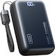 Iniu P63-P1 Power Bank 25000mAh 100W With USB-A Output Port And 2 USB-C Output Ports Quick Charge Black