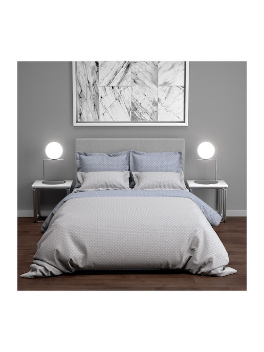 Charalambidis Textiles Чаршаф King Size с Ласти...