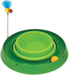 Katzenspielzeug Catit Circuit Kugel Spielzeug mit Katzenminze Gras Pflanzer 38x36x7,5cm