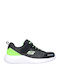 Bounder Kids Sneakers with Scratch Black