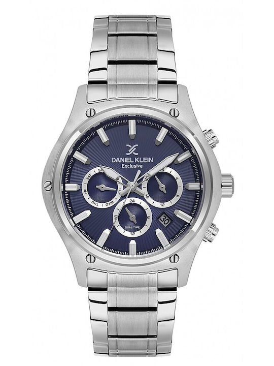 Daniel Klein Women's Watch with Silver Metal Bracelet
