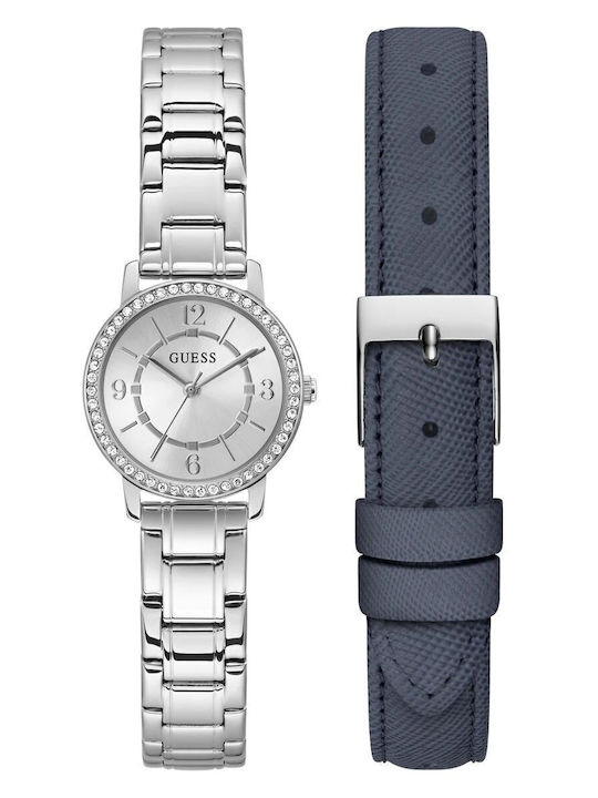 Melody Women's Watch with Gray Metal Bracelet