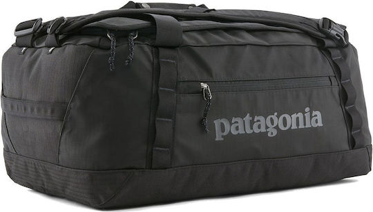 Patagonia Σακ Βουαγιάζ Πλάτης 40lt Μαύρο από Δερματίνη Π31.7εκ.