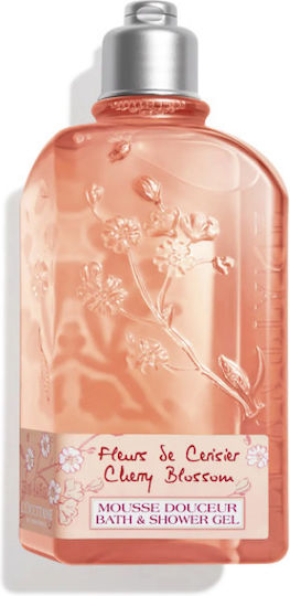 L'Occitane Cherry Blossom Αφρόλουτρο σε Gel & Άρωμα Κεράσι 250ml