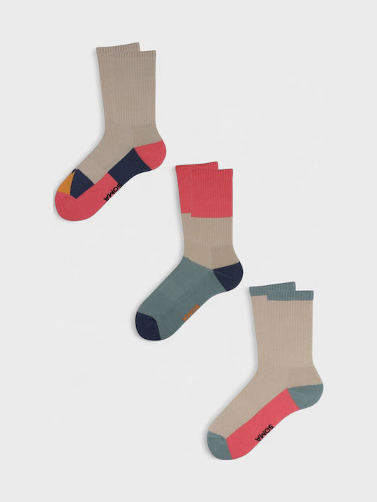 Soma Socks Дамски Чорапи Multicolour 3Пакет