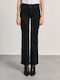 Beatrice Damenjeans Schlaghose in Bootcut-Passform Schwarz