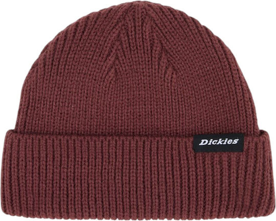 Woodworth Beanie Männer Beanie Gestrickt in Burgundisch Farbe