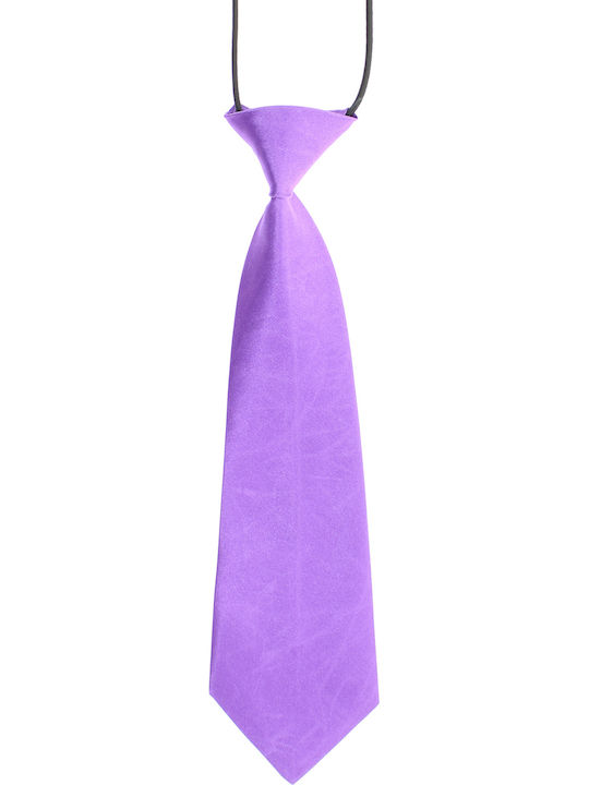 Children's Tie Buticcochet Made Synthetic Material 28 Cm Purple Crv258