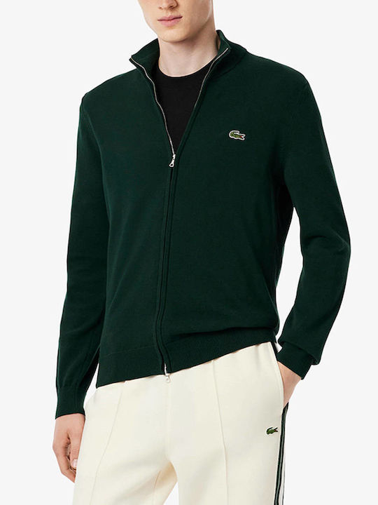 Lacoste Herren Strickjacke Dark Green
