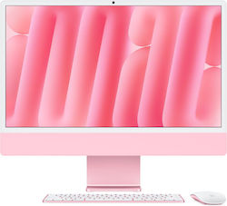 Apple IMac 24" 2024 (M4-10 nuclee/16GB/256GB/10-Core GPU) Pink Română Apple IMac 24" 2024 (M4-10 nuclee/16GB/256GB/10-Core GPU) Pink Română