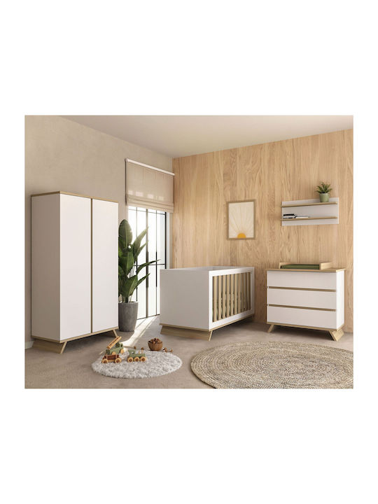 Baby Dresser with 3 Drawers White xx