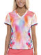Damen Bluse Mehrfarbig