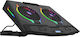 Aqirys Pluto Cooling Pad for Laptop up to 17" with 2 Fans and Lighting Multicolour