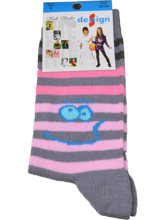 Design Socks Kindersocken Gray