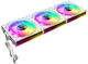 GameMax FN12A-S3I Case Fan 120mm με RGB Φωτισμό 3τμχ Λευκό
