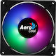 Aerocool Frost 9 Вентилатор за кутия 92mm 1200rpm 23.5cfm с RGB осветление и 3-Pin свързване