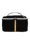 Unisex Black Toiletry Bag Cosmetics