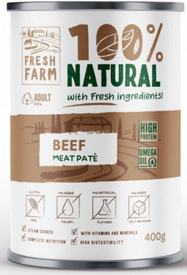 Fresh Farm Wet Food Dogs with Calf 400gr