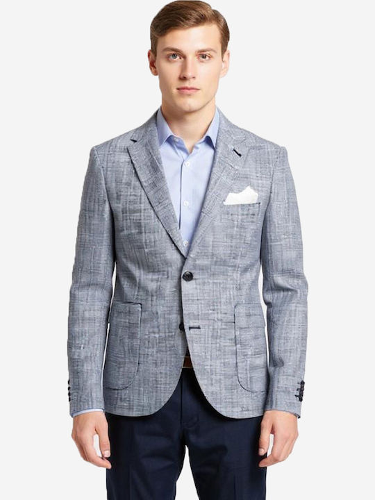 Men's Suit Jacket Light Blue
