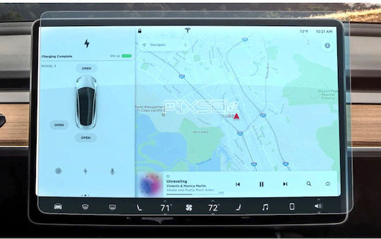 Protector De Ecran Auto Mat Mat 16.4" Compatibil Tesla Model 3