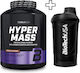 Biotech Usa Hyper Mass 2270g Salted Caramel & Biotech Usa Wave Shaker 600ml Shocking Blue Custom Bundle