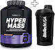 Biotech Usa Hyper Mass 4000g Cookies & Cream & Biotech Usa Wave Shaker 600ml Shocking Blue Custom Bundle