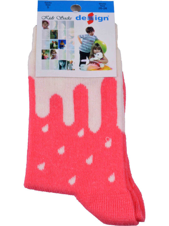 Design Socks Детски чорапи Coral