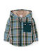 Kids' Casual Jacket with Hood Green