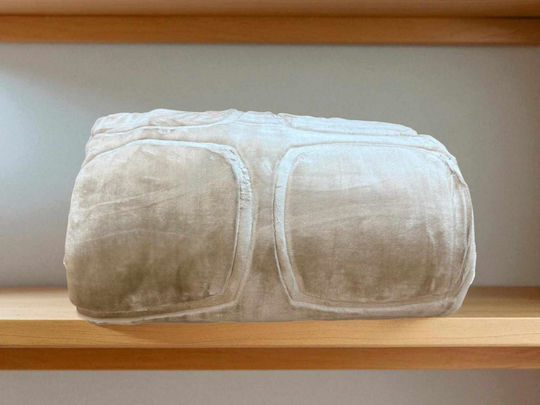 Linea Home Decke Einheitsgröße 160x220cm Beige