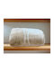 Linea Home Carre Velvet Blanket Double 220x240cm Beige