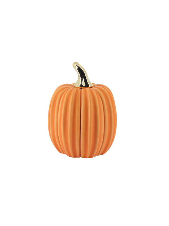 Beauty Home Decorative Pumpkin made of Polyresin 10x10x13cm 1pcs