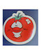 Vinyl Αυτοκόλλητο Tomato 7,5cm X 7,5cm