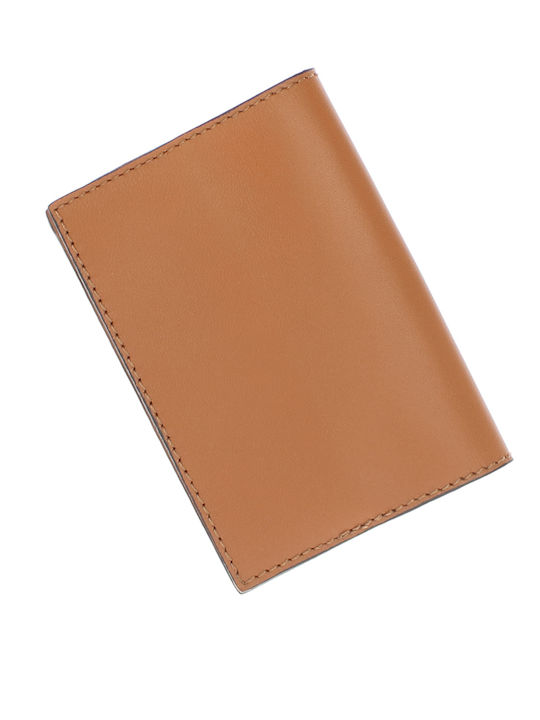 Husă Pentru Pașaport Din Piele Naturală Buticcochet 10x13x0.5 Cm Maro Deschis Pr876